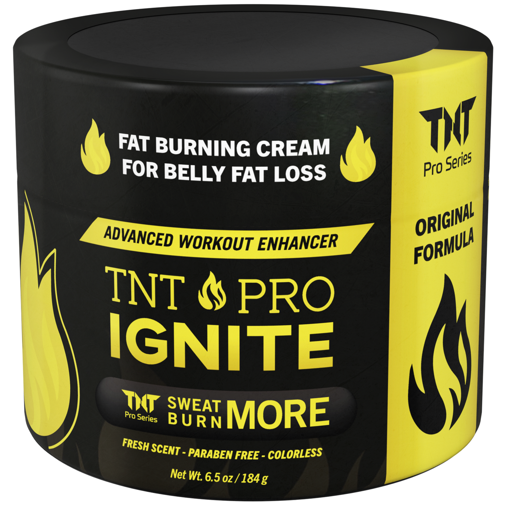 Fat Burning Cream for Belly – TNT Pro Ignite Sweat Cream for Men and Women – Thermogenic Weight Loss Workout Enhancer - TNT Pro Series