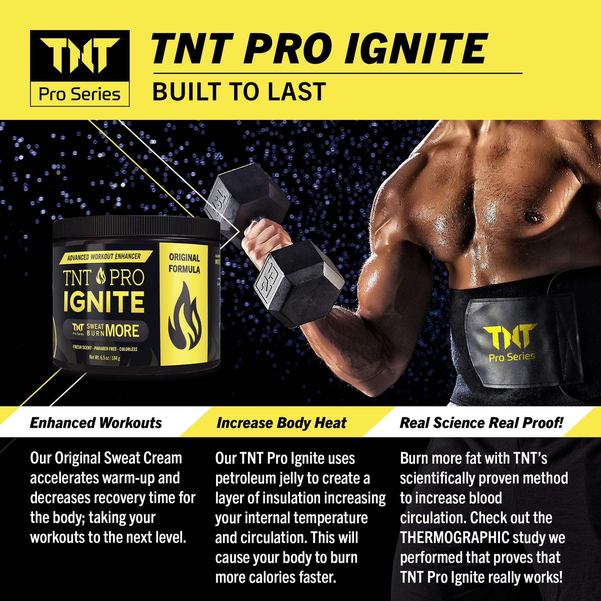 TNT Pro Ignite Sweat Cream - Original - TNT Pro Series