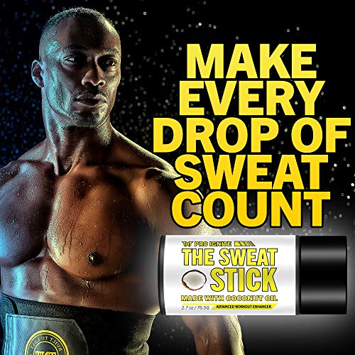 Sweat Stick with Coconut Scent - Sweat Cream for Women & Men - Slim Cream for Sweats for Women & Men - Slimming Cream - Sweat Gel for Stomach & Belly - for Flat Tummy - TNT Pro Series