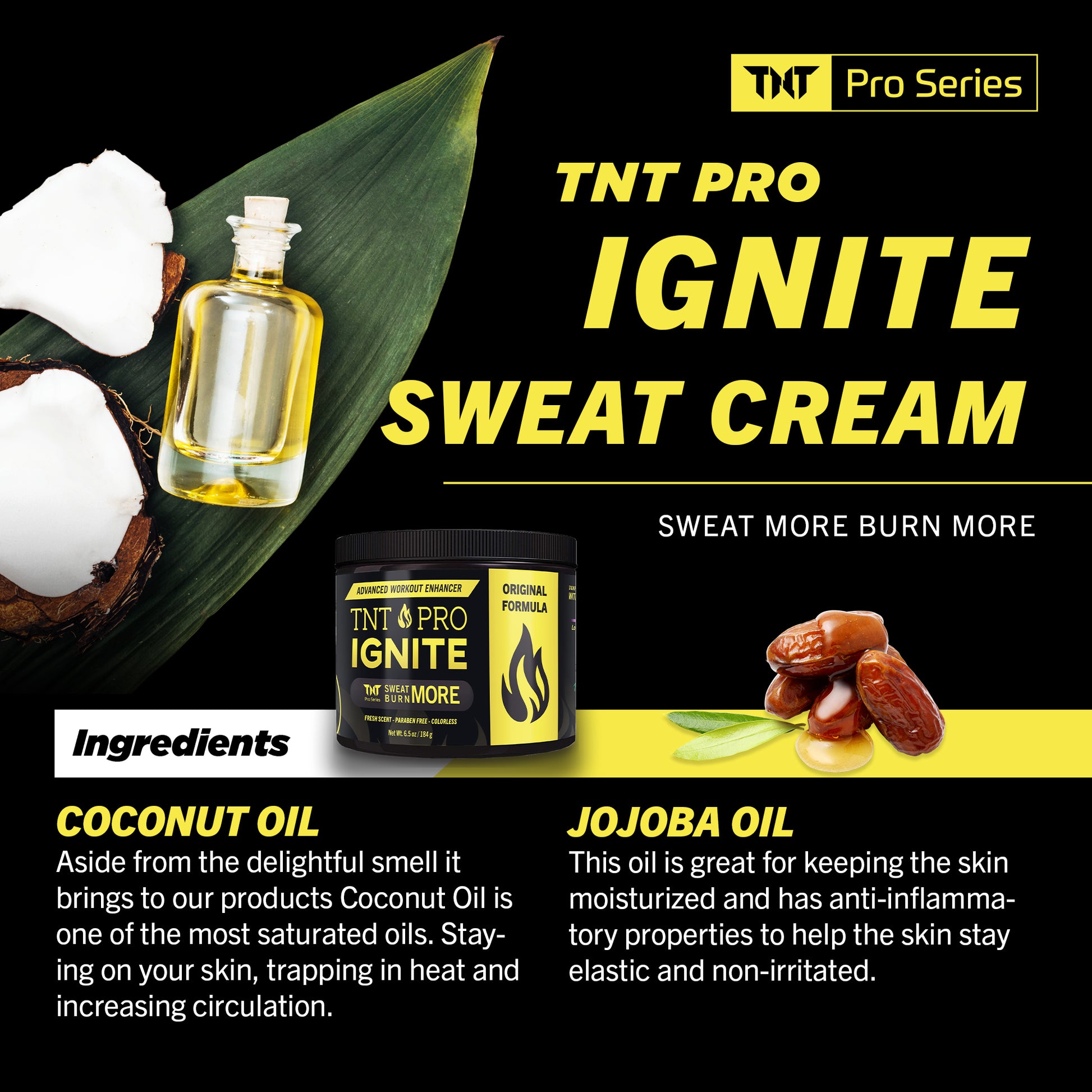 TNT Pro Ignite Sweat Cream - Original - TNT Pro Series
