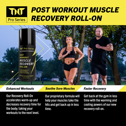 Joint & Muscle Pain Relief Roll On – Powerful, Fast-Acting Sore Muscle Relief with Soothing Hemp, Menthol, Peppermint & Aloe – Anti-Inflammatory Muscle Recovery, Joint & Back Pain Relief Products - TNT Pro Series