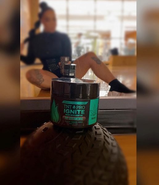TNT Pro Ignite Hemp Oil product showcase
