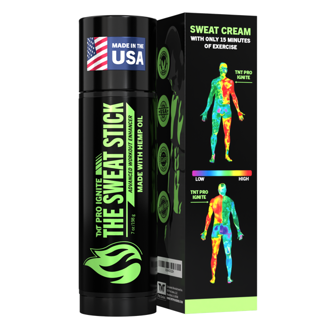 TNT Pro Ignite Large Hemp Sweat Stick — 6.4 oz stick product photo