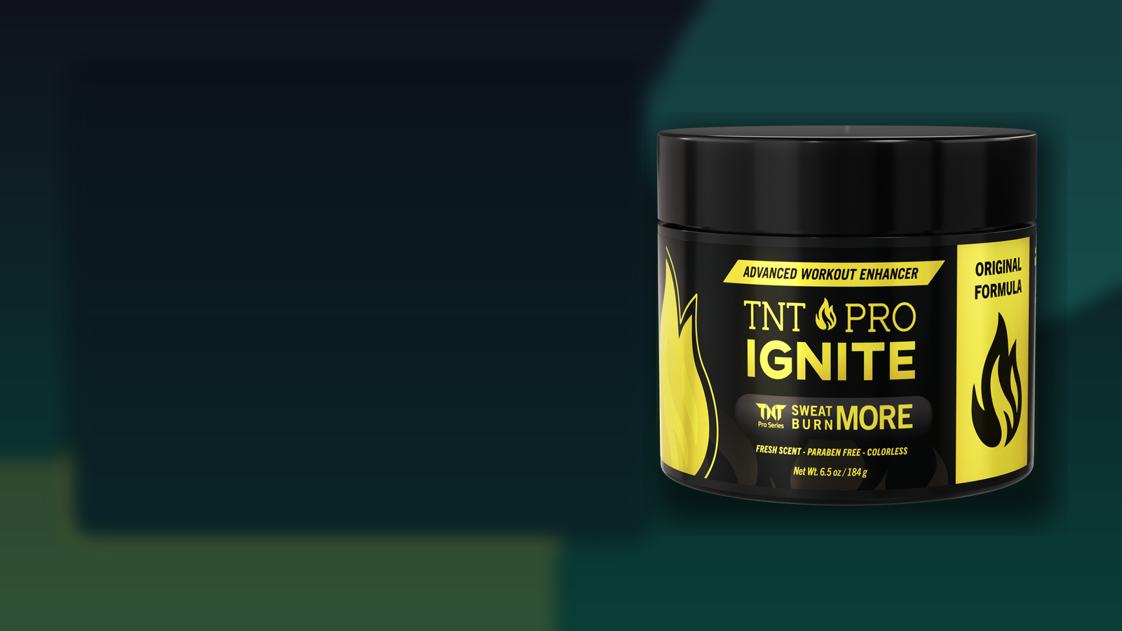 TNT Pro Ignite Original Sweat Cream featured in a performance blog hero for Sweat Cream for Weight Loss: What It Does & Does Not Do