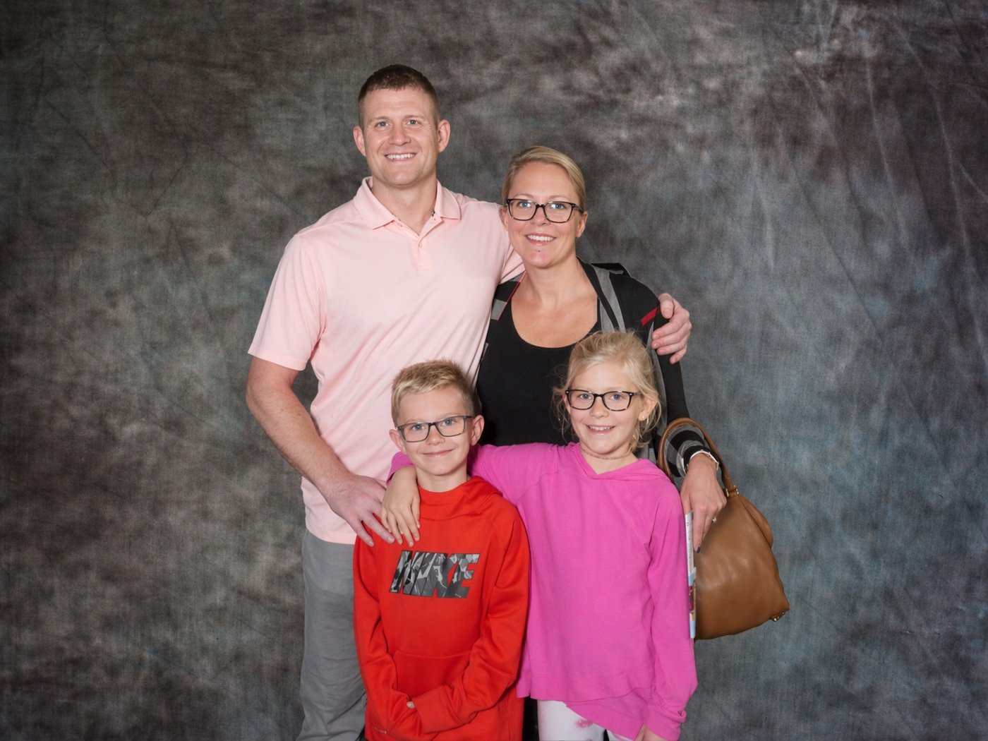 Tim, Jenny, Kaela, and Danny Tierney